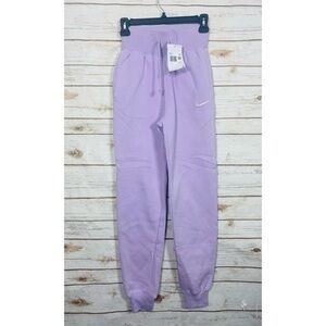 NIKE Sportswear Phoenix Fleece Women's High-Waisted Joggers, Size XXS